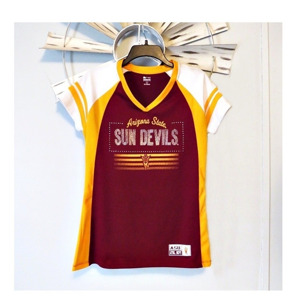 Arizona State Sun Devils Women's Jersey Small 4-6 Knights Apparel ASU NCAA